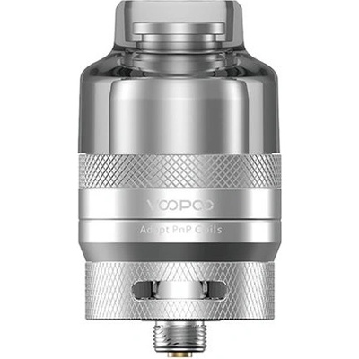 VooPoo RTA Pod Tank clearomizér Stříbrná 2ml