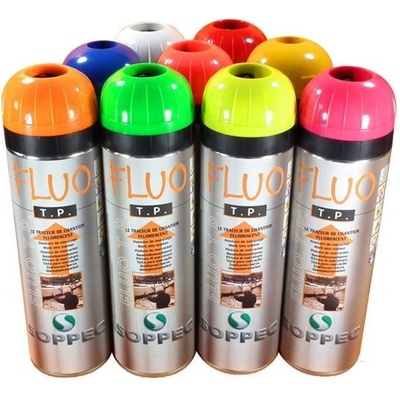 SOPPEC FLUO T.P. spray značkovací 500ml žlutý 141517