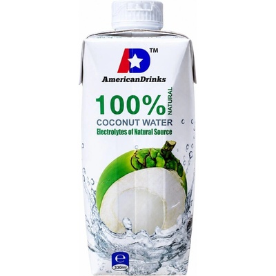 American drinks kokosová voda 0,33 l