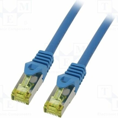 Goobay 69393 Patch S/FTP Kat: 6a RJ45 vidlice z obou stran lanko Cu