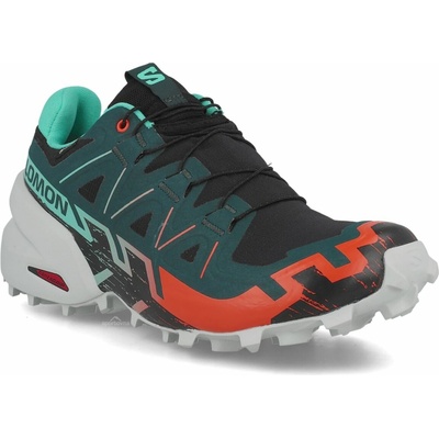 Salomon Speedcross 6 GTX W L47584200 black/electric green/cherry tomato – Hledejceny.cz