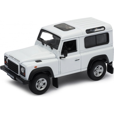 Welly Rover Land Defender bílá 1:24