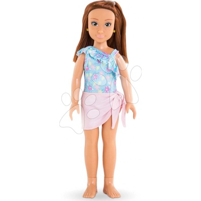 Corolle Zoé Beach Set s hnědými vlasy 28 cm