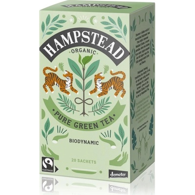 Hampstead Tea London BIO Zelený čaj čistý 20 ks