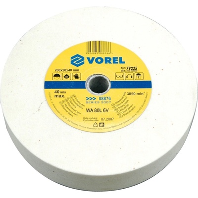 Brusný kotouč pro stolní brusku Vorel 08876 200x20 mm