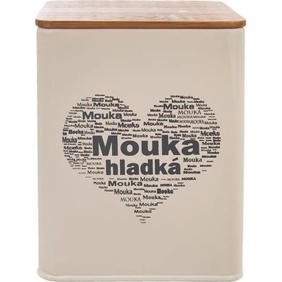 Orion Dóza Hladká mouka Srdce 11,5 x 11,5 x 14 cm – Hledejceny.cz