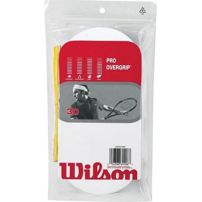Wilson Pro overgrip 30 ks bílá – Hledejceny.cz