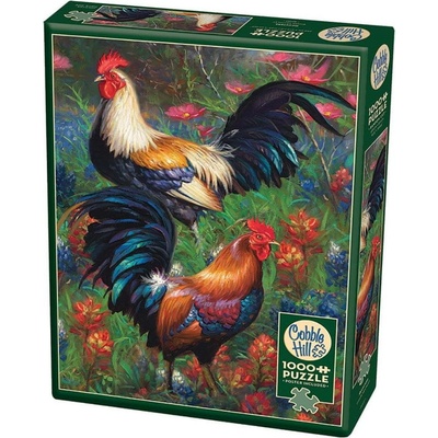 Cobble Hill Roosters 1000 dielov
