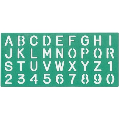 Linex 8530 šablona písmenová