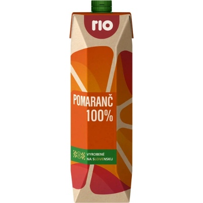 Rio Pomerančový džus 100% 1 l