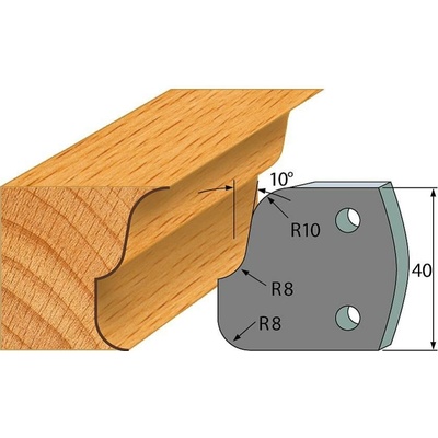 IGM profil 059 - pár omezovačů 40x4mm SP