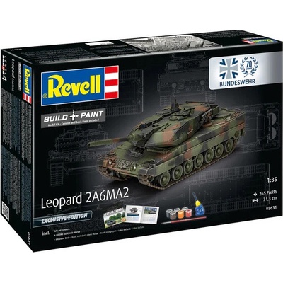 Revell Leopard 2 A6A2 70 Years BundeswehrExclusive Edition RVL05631 1:35