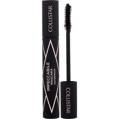 Collistar Impeccabile Waterproof Mascara Voděodolná prodlužující a objemová řasenka Black 12 ml