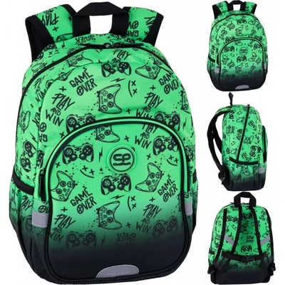 COOLPACK MALÝ PREDŠKOLSKÝ BATOH PRE CHLAPCA GAMER GREEN