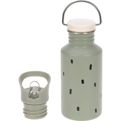 Lässig KIDS Bottle Stainless Steel Happy Prints light olive 500 ml