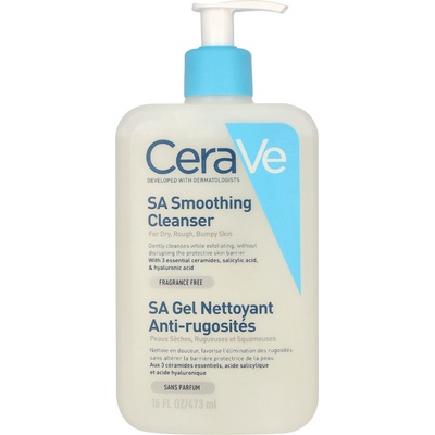 CeraVe SA čisticí a zjemňující emulze pro normální a suchou pleť 473 ml – Hledejceny.cz