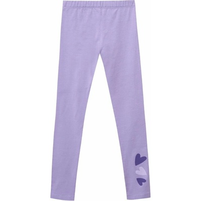 Winkiki Kids Wear Dívčí leggíny Hearts liliová
