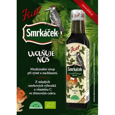 Kitl Smrkáček Bio 250 ml + omaľovánka