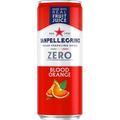 San Pellegrino červený pomaranč Zero 6 x 330 ml