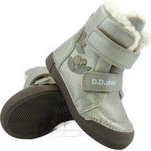 D.D.STEP Detské zimné topánky W068-52320A Champagne