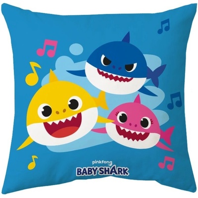 HALANTEX Vankúš Baby Shark 40x40