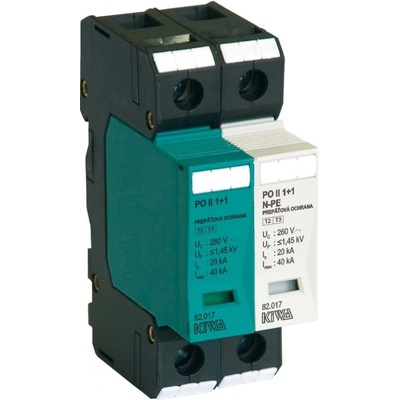 KIWA Prepäťová ochrana PO II 1+1 280V/40kA