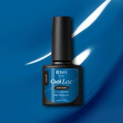ENII NAILS Gel lak Ceramic 232 The Blue 10 ml