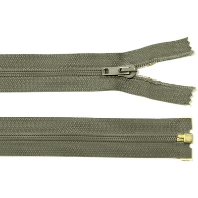 WICO Spirálový zip no.5 rozepínací 170cm khaki hnědý