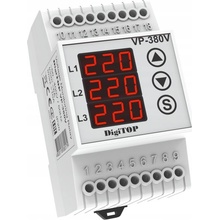 Třífázové napěťové relé DigiTOP VP-380V