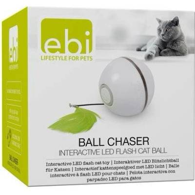 EBI Elektronická hračka pre mačky Ball chaser 6,4x6,4x6,4 cm