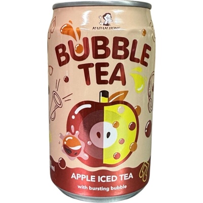 Madam Hong Apple popping boba - bubble tea 320 ml