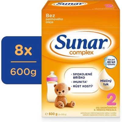 Sunar 2 Complex 8 x 600 g
