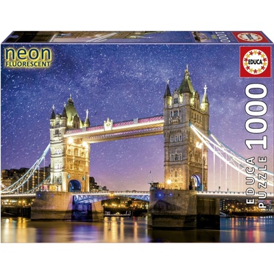 EDUCA Svítící Tower Bridge Londýn 1000 dílků
