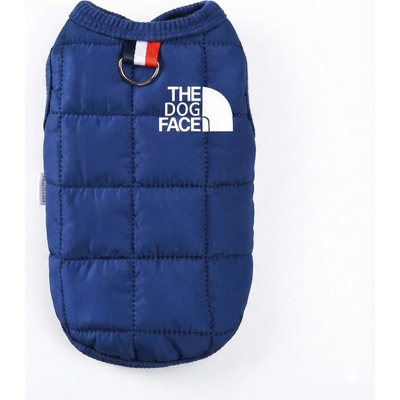 Blue Dog Jacket Propínací Zimní Bunda 2v1 Vesta pro psa