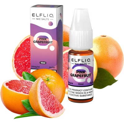 ELFLIQ Nic SALT Růžový grep 10 ml 10 mg