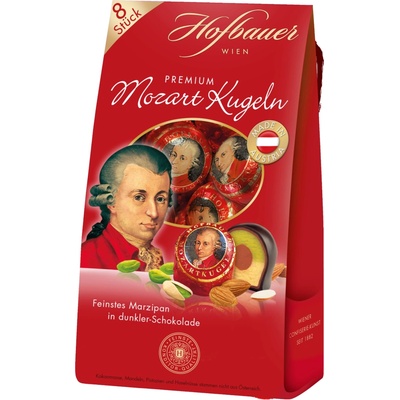 Lindt Hofbauer Mozart Kugeln hořká 160 g
