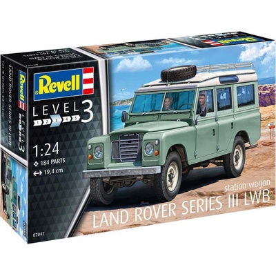 Revell Plastic ModelKit auto 07047 Land Rover Series III 18 07047 1:24