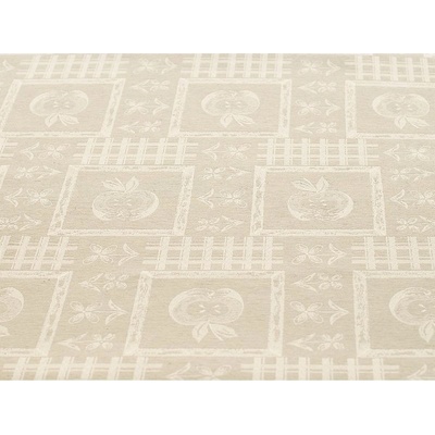 SCANquilt ubrus KANA jablíčka lněná 150x250 cm