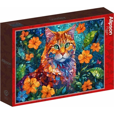 Alipson Chat Mosaïque 1000 dílků