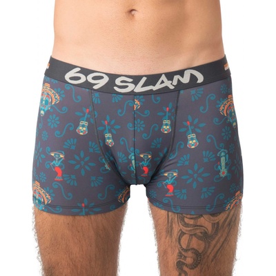 69 Slam pánské boxerky hip day of the dead MSYDOF-PO – Hledejceny.cz