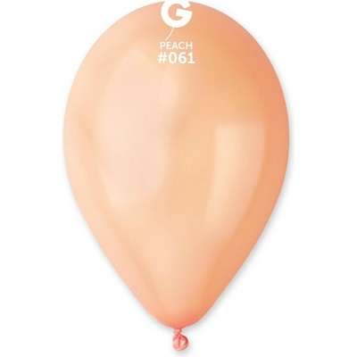 Svet balonku Balónik metalický broskyňový 26 cm