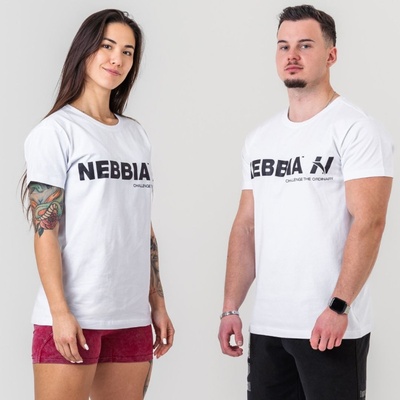 Nebbia Tričko GYM ESSENTIALS 380 bílé