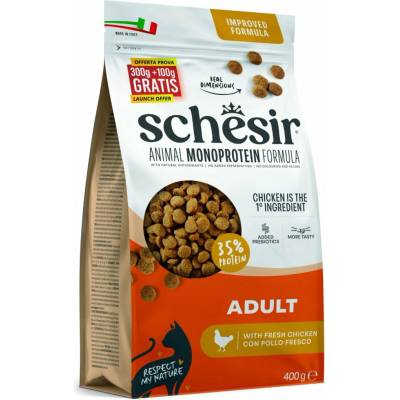 Schesir Cat Adult Animal Monoprotein Formula Čerstvé kuracie mäso 0,4 kg