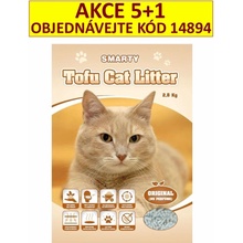 Smarty Tofu Cat Litter-Original bez vůně Podestýlka 6 l