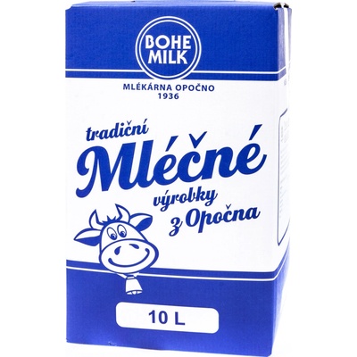 Bohemilk Mléko trvanlivé plnotučné 3,5% BiB 10 l