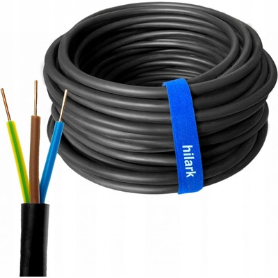 Zemnící kabel Hilark kulatý YKY 3x1,5 mm2 15 m