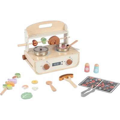 2Kids Toys drevený gril s príslušenstvom