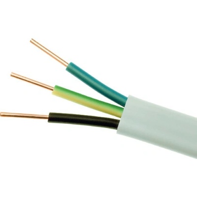 Elektrokabel Elektrický plochý vodič YDYp 450/750V 3x1,5mm2 100m