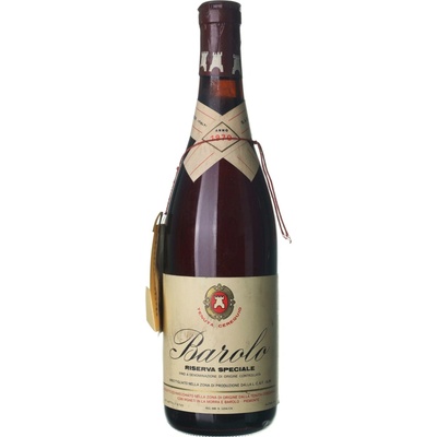 Tenuta Cerequio Barolo Riserva suché červené 1970 14% 0,72 l (holá láhev)