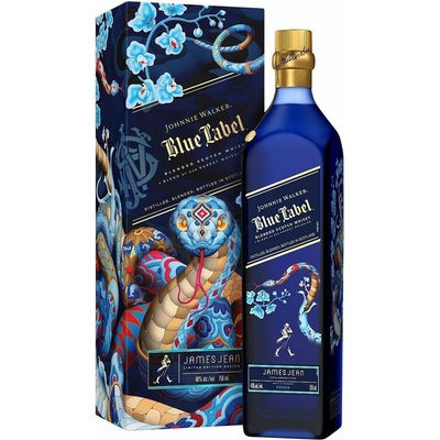 Johnnie Walker Blue Label Chinese New Year 2025 Year Of The Snake 40% 0,7 l (kazeta)
